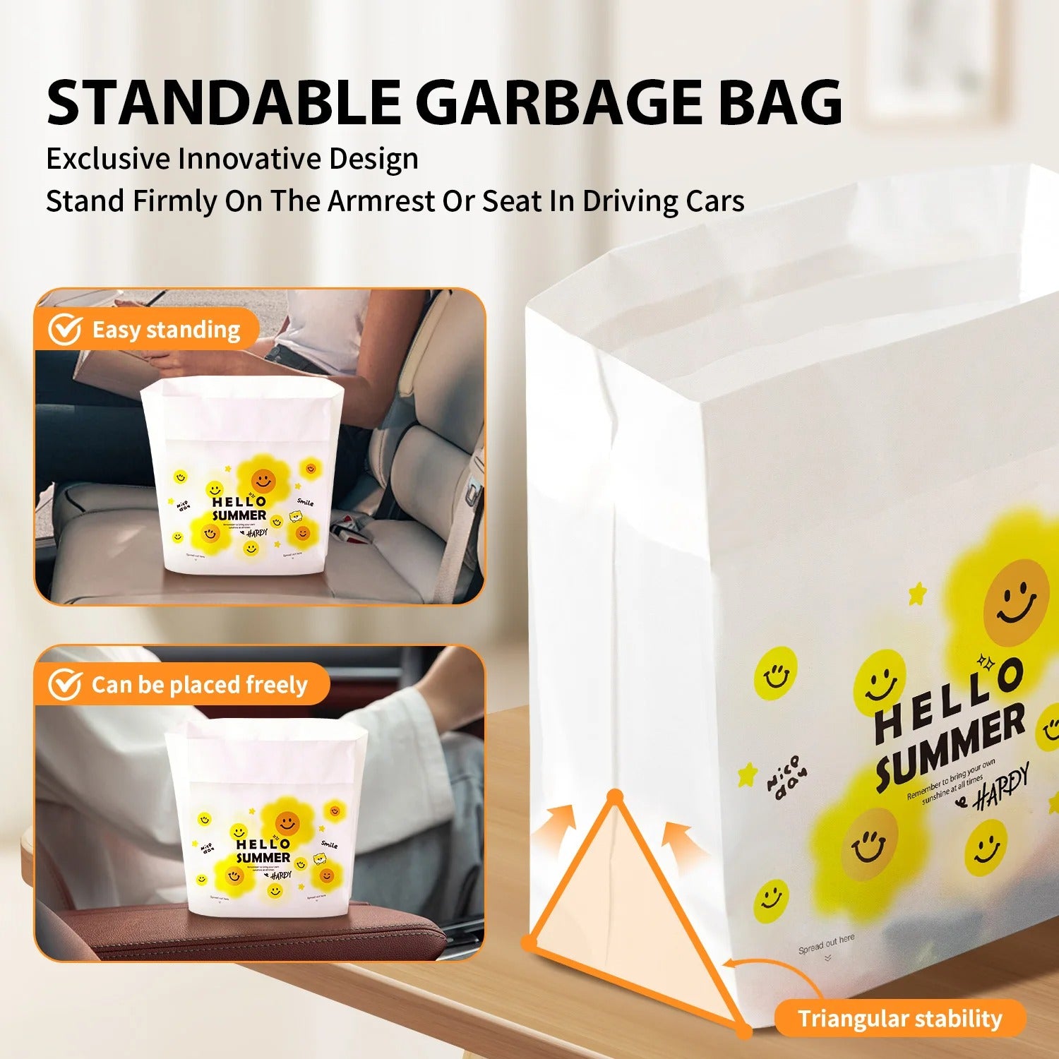 🚗 Self-Stick Car Trash Bags 60/100/200pcs | Biodegradable⚡Instant-Adhesive【Multi-Surface Magic】Auto/Office/Kitchen Rubbish Holder - Compact & Odor-Free Car Garbage Storage 🚗 Self-Stick Car Trash Bags 60/100/200pcs | Biodegradable⚡Instant-Adhesive【Multi-Surface Magic】Auto/Office/Kitchen Rubbish Holder - Compact & Odor-Free Car Garbage Storage